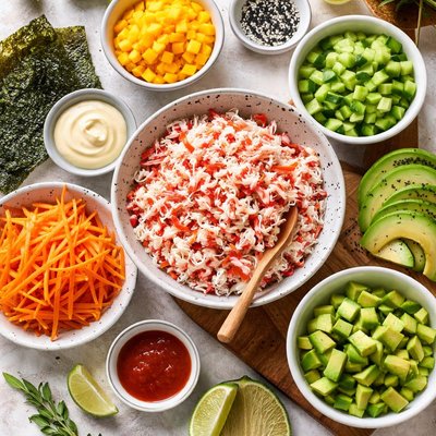 Image of California Roll Filling Kani