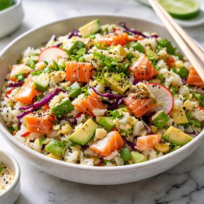 Image of California Roll Rice Salad