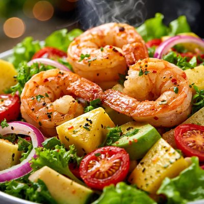 Image of California Shrimp and Pineapple Salad
