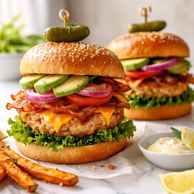 Image of California Turkey Burgers