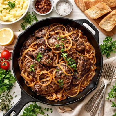 Image of Calves Liver and Onions
