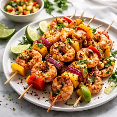 Image of Calypso Shrimp Skewers