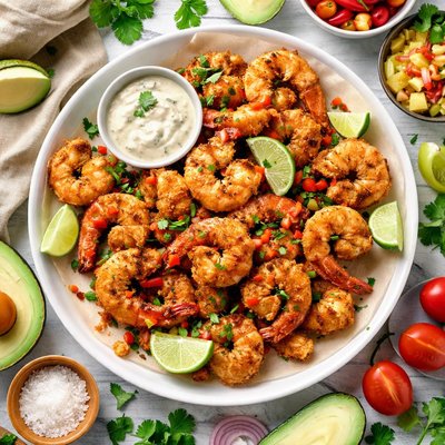 Image of Camaron Frito Belize Shrimp