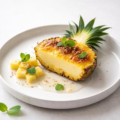 Image of Cambodian Pineapple Custard Num Crme Ma nor