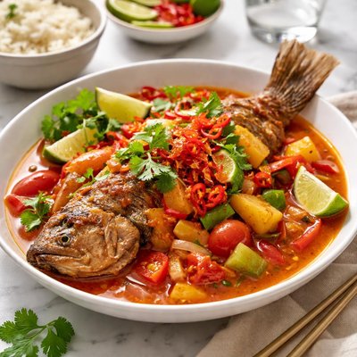 Image of Cambodian Sweet and Sour Fish