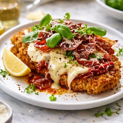 Image of Camembert Chicken Parmigiana