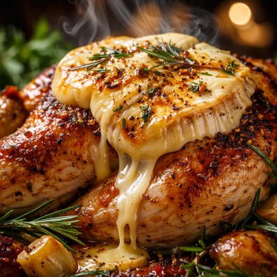 Image of Camembert Roast Chicken
