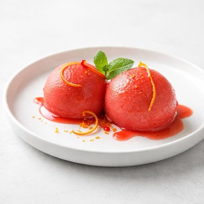 Image of Campari Blood Orange Sorbet
