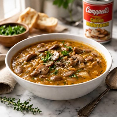 Image of Campbells Golden Mushroom Soup Substitute