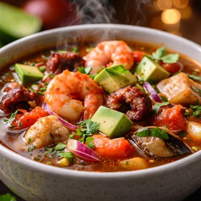 Image of Campechana Mexican Seafood Soup