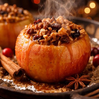 Image of Campfire Baked Apples