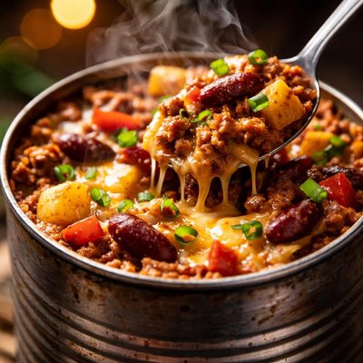 Image of Campfire Coffee Can Casserole
