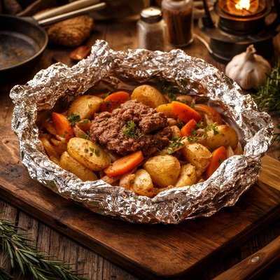 Image of Campfire Hobo Dinner