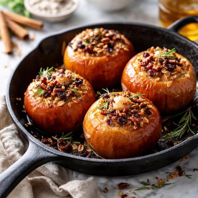 Image of Camping Sweet Roasted Apples