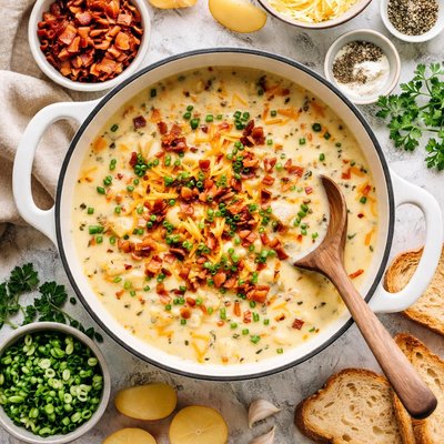 Image of Canadian Bacon Potato Soup