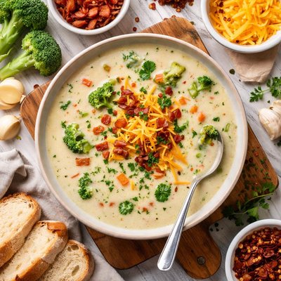 Image of Canadian Broccoli Cheese Soup