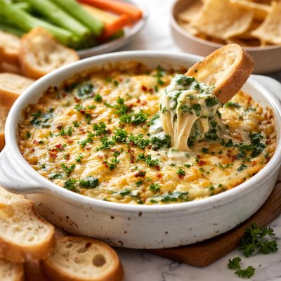Image of Canadian Cheese Spinach Dip