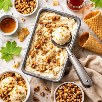 Image of Canadian Maple Walnut Ice Cream