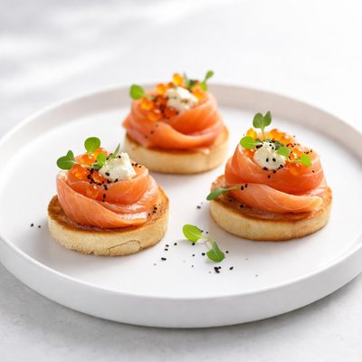 Image of Canape Al Salmone