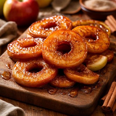 Image of Candied Apple Rings or Slices
