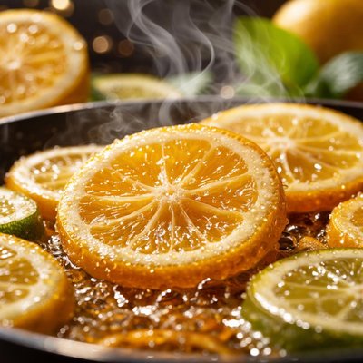 Image of Candied Citrus Slices Lemon or Lime