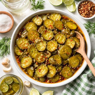 Image of Candied Dill Pickles