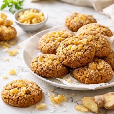 Image of Candied Ginger Cookies