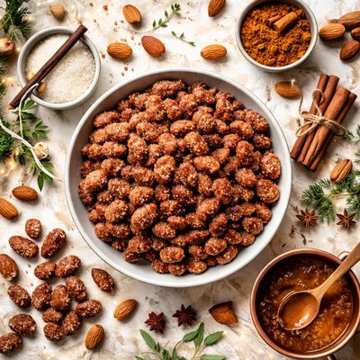 Image of Candied Sugared Almonds German Gebrannte Mandeln