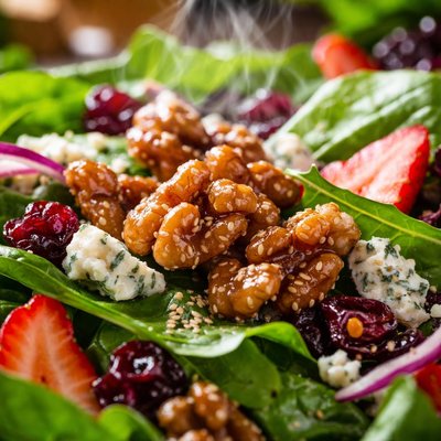 Image of Candied Walnut Gorgonzola Salad