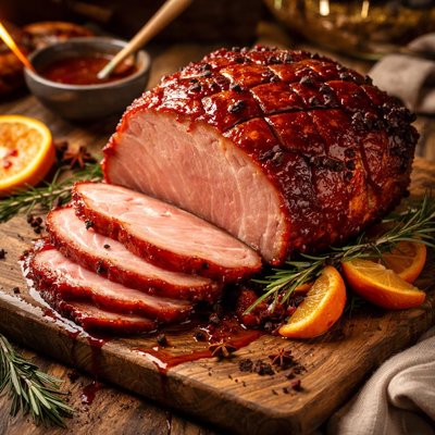 Image of Candy Apple Glazed Ham
