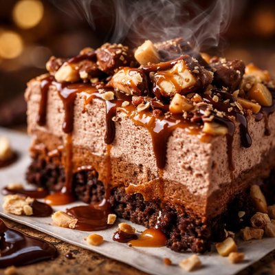 Image of Candy Bar Mousse Pie