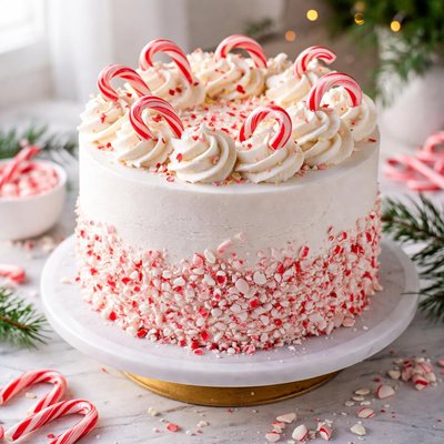 Image of Candy Cane Cake