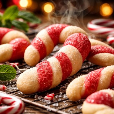 Image of Candy Cane Cookies