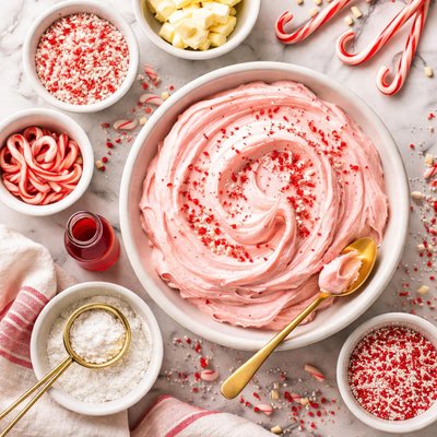 Image of Candy Cane Frosting