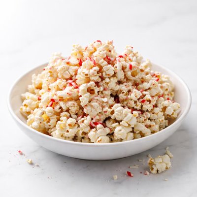 Image of Candy Cane Popcorn Crunch