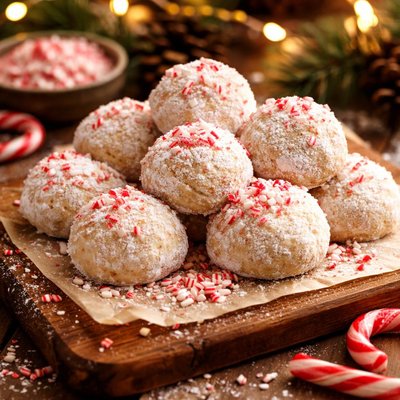 Image of Candy Cane Snowballs