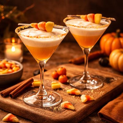 Image of Candy Corn Martini