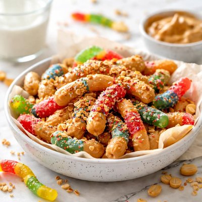 Image of Candy Peanut Butter Worms