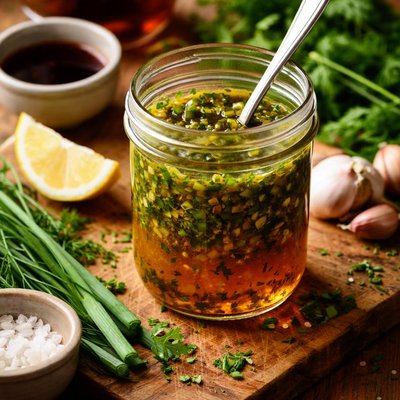 Image of Cane Syrup Herb Vinaigrette