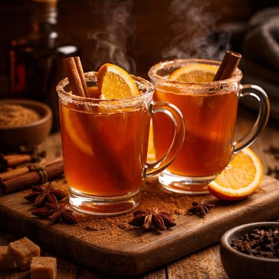 Image of Canelazo Spiced Cinnamon Rum Drink