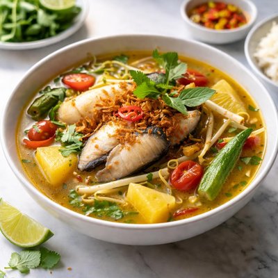 Image of Canh Chua Ca Sweet and Sour Fish Soup