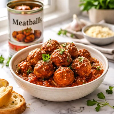 Image of Canned Meatballs