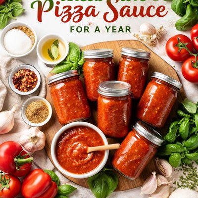 Image of Canned Pizza Sauce for a Year