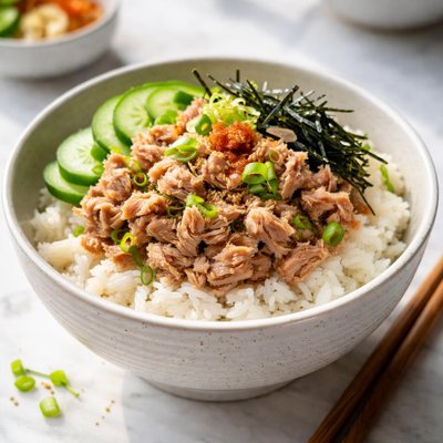 Image of Canned Tuna Donburi