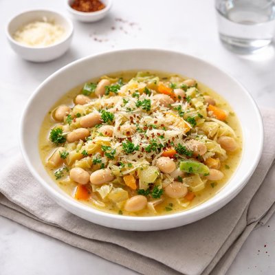 Image of Cannellini and Cabbage Soup