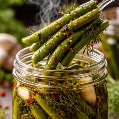 Image of Canning Dilled Green Beans