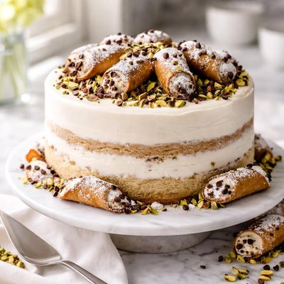 Image of Cannoli Cake