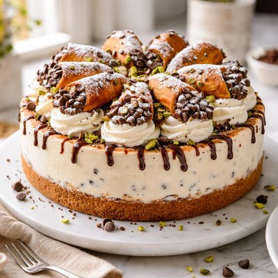 Image of Cannoli Cheesecake