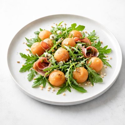 Image of Cantaloupe Arugula Salad