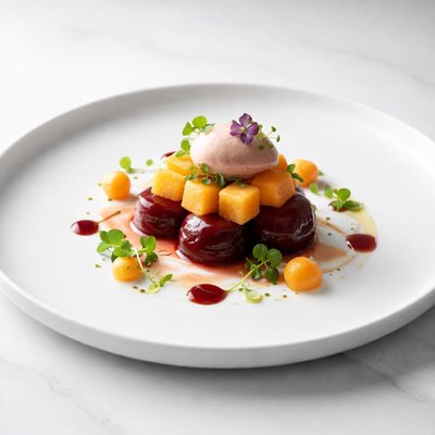 Image of Cantaloupe Red Wine Surprise